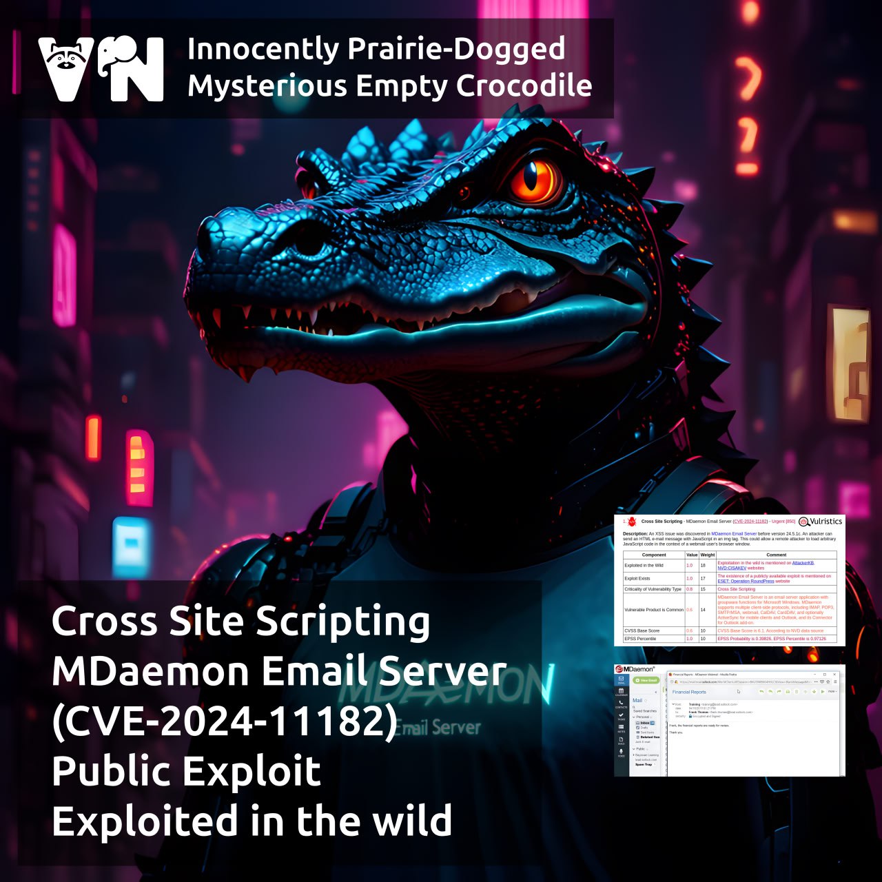 Про уязвимость Cross Site Scripting - MDaemon Email Server (CVE-2024-11182)