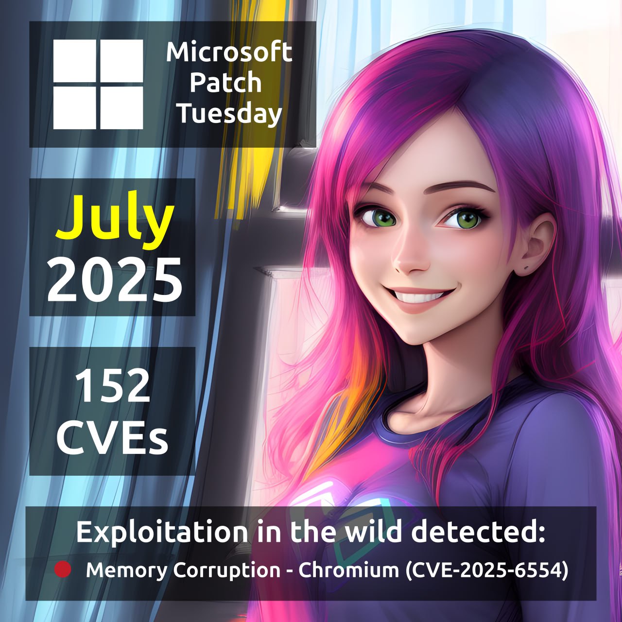 Июльский Microsoft Patch Tuesday