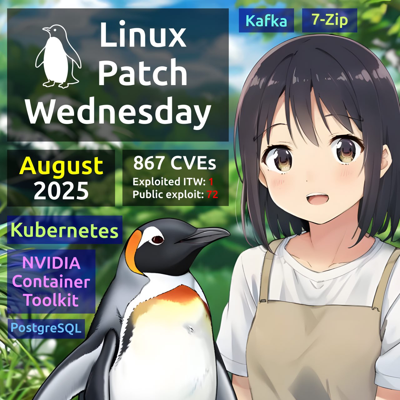 Августовский Linux Patch Wednesday