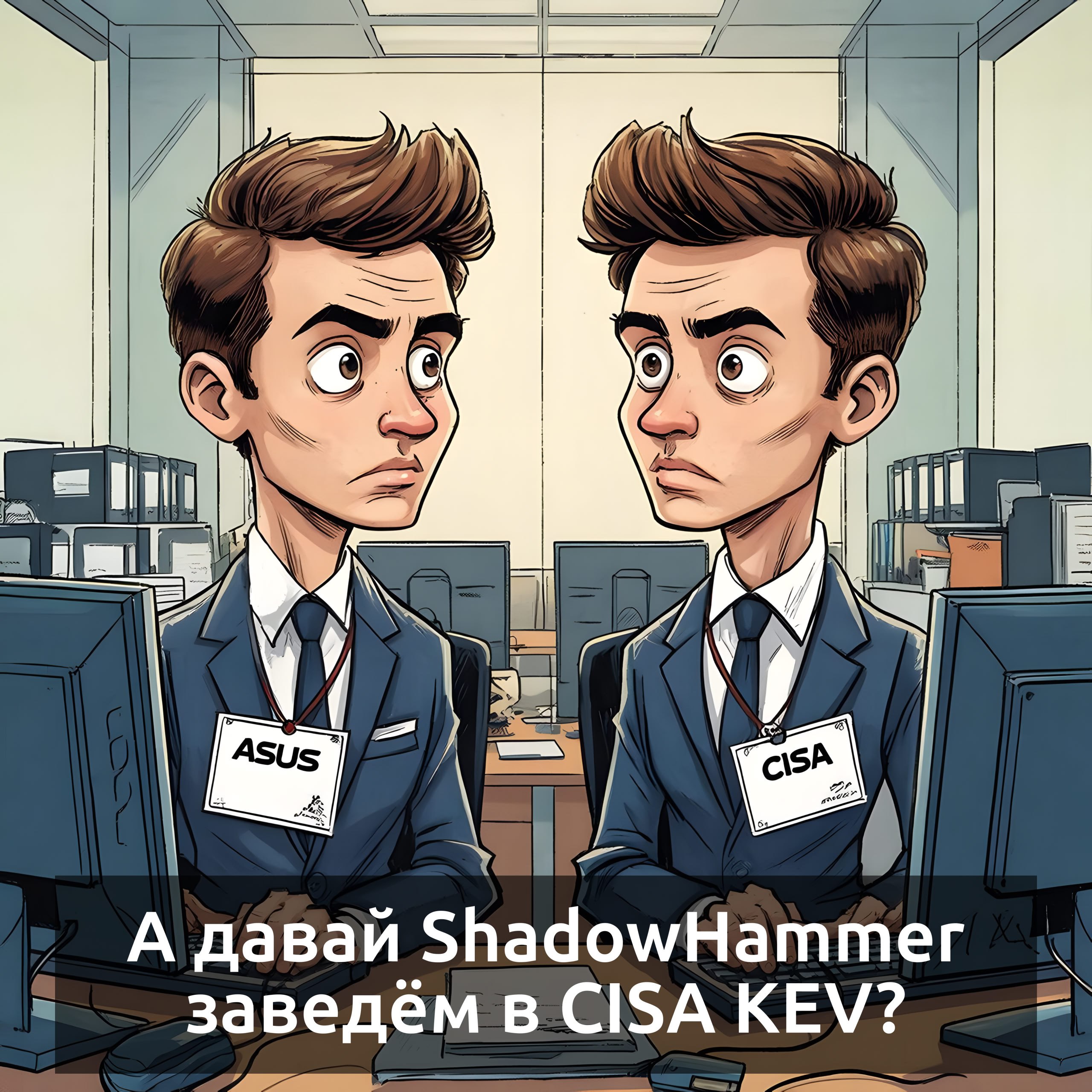 ASUS и CISA откопали ShadowHammer в 2025