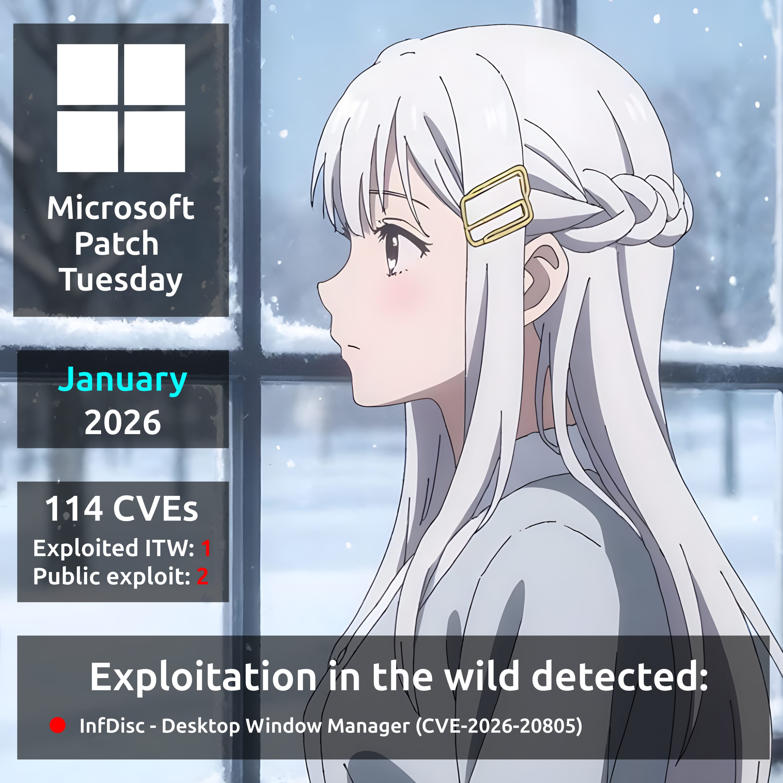 Январский Microsoft Patch Tuesday