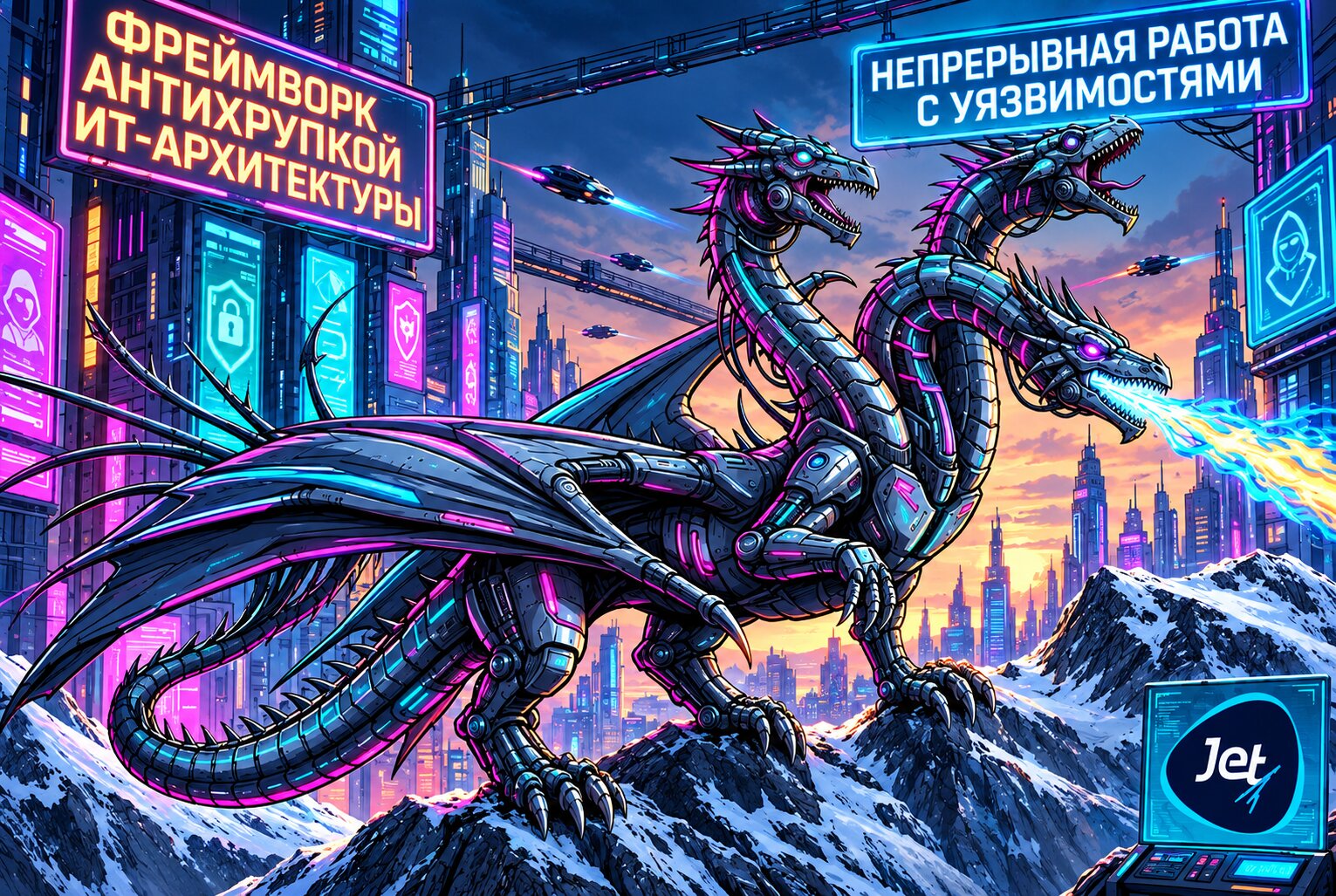 На конференции IT Elements эксперты компании Инфосистемы Джет представили Фреймворк антихрупкой ИТ-архитектуры, учитывающий состояние процесса Управления Уязвимостями в организации